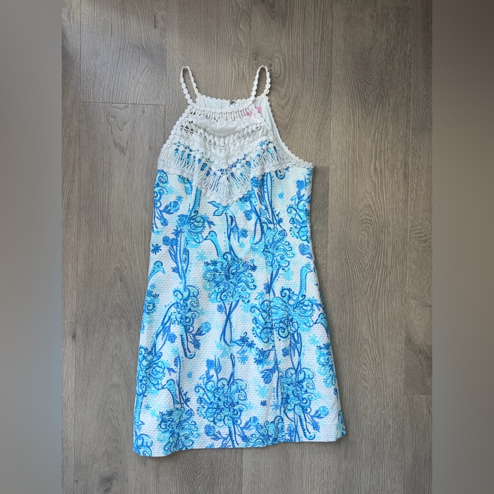 Lilly Pulitzer White Textured Dress
